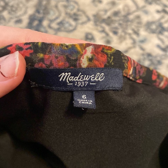 EUC Madewell pleated floral skirt - Picture 4 of 6